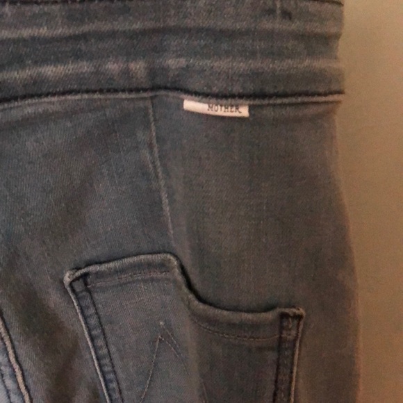 NWT mother denim swooner shorts overalls - Picture 5 of 5